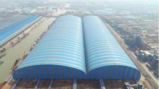 肇东加油站网架安装