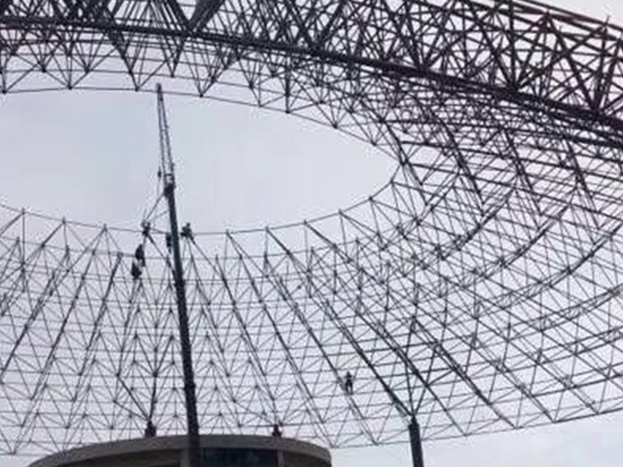 肇东篮球馆球形网架厂家价格